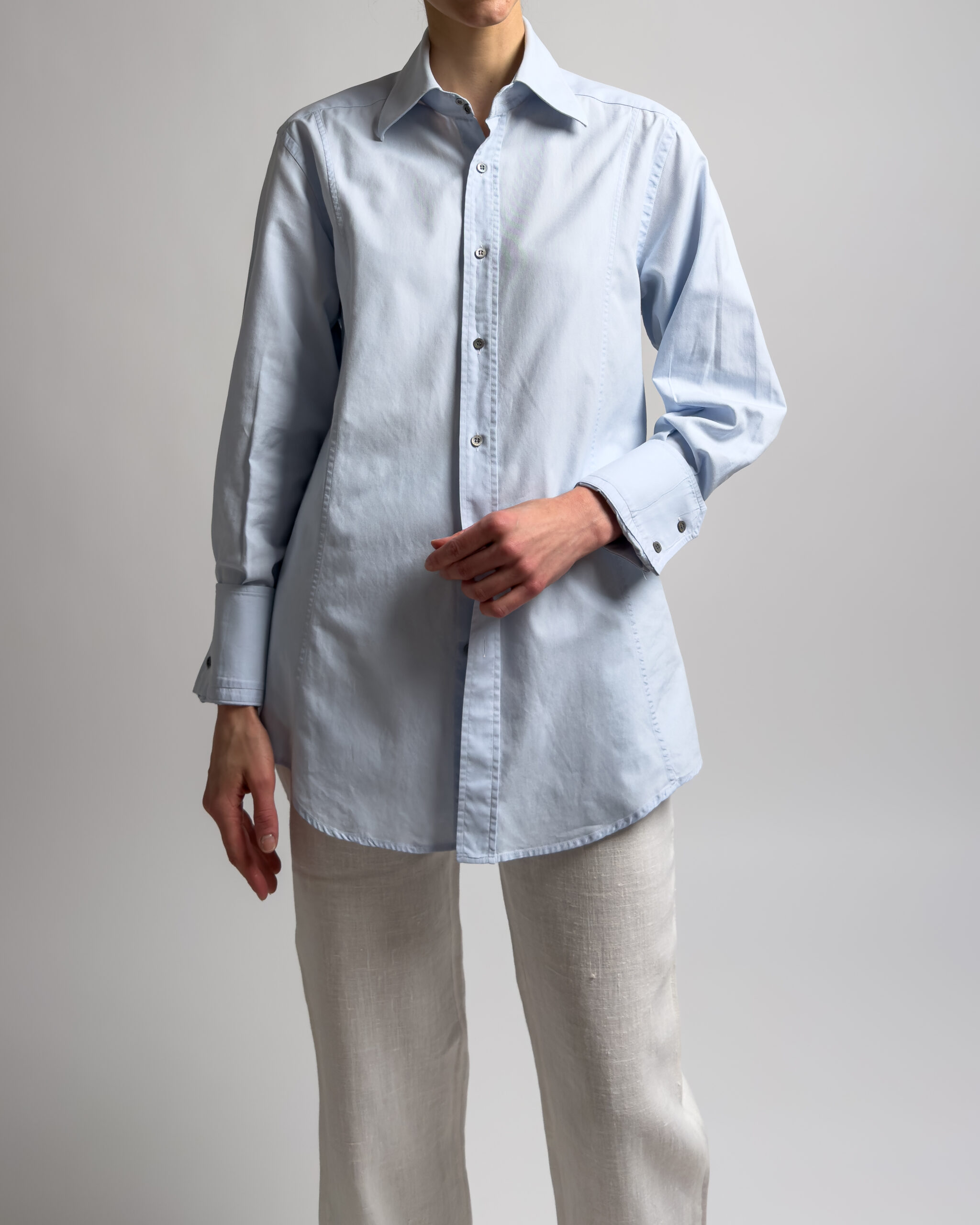 Gucci Cotton Shirt | Light Blue