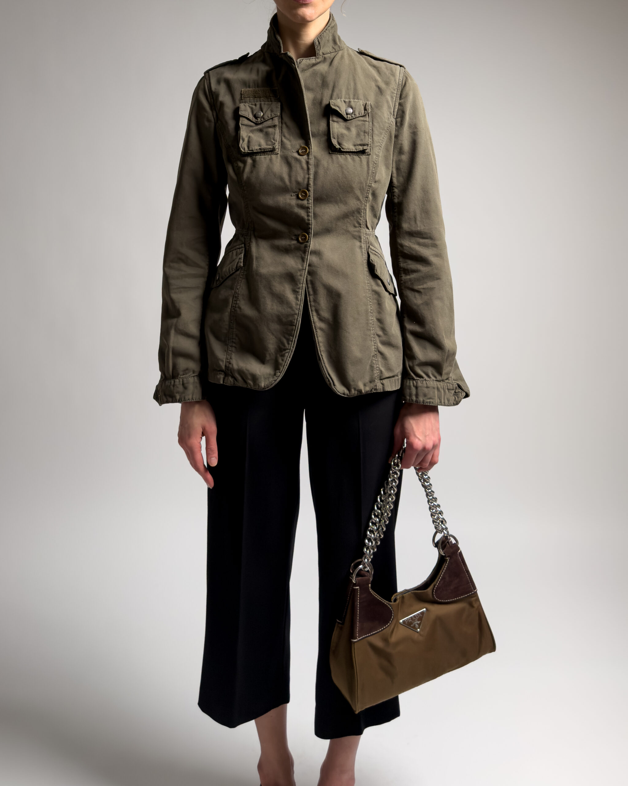 Prada Military Jacket | Khaki