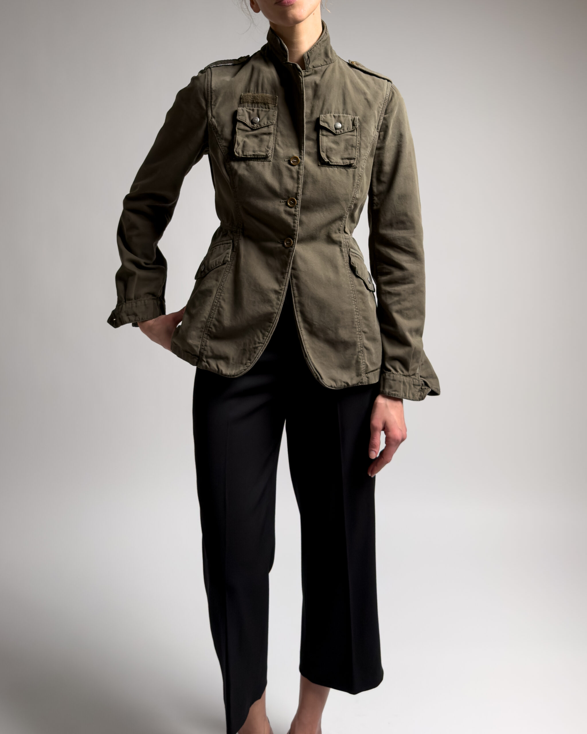 Prada Military Jacket | Khaki