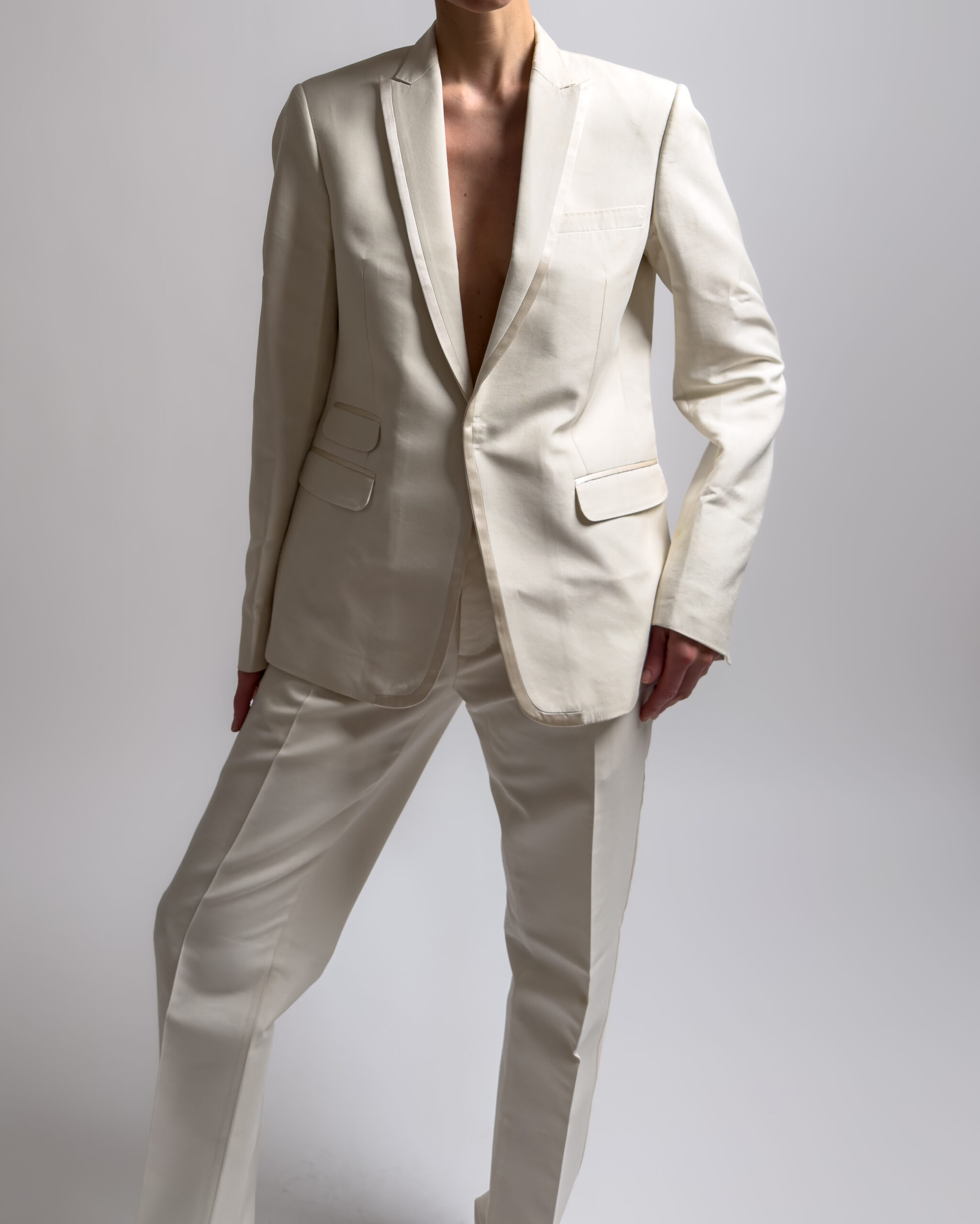 Dsquared Smoking Suit | Cream