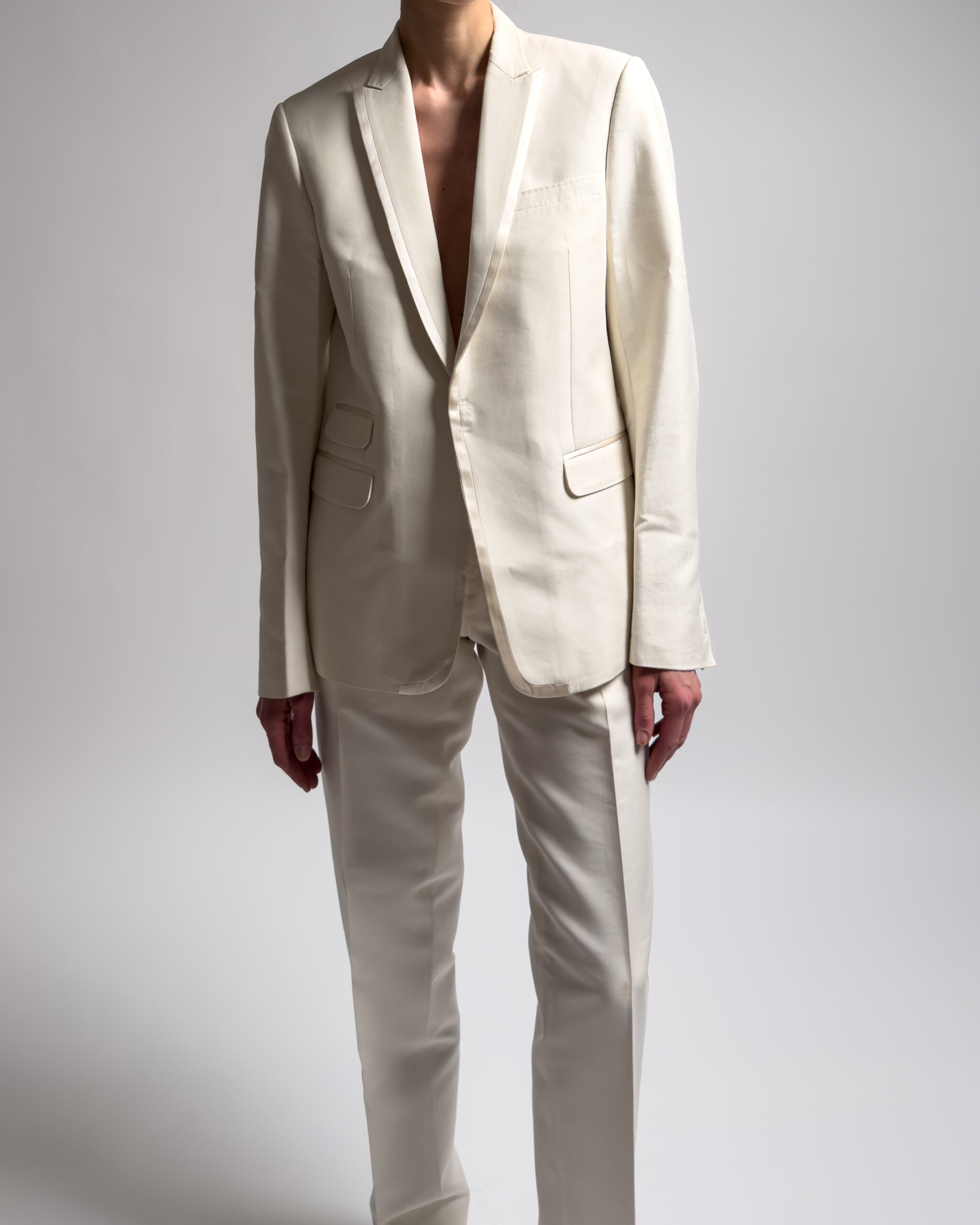 Dsquared Smoking Suit | Cream