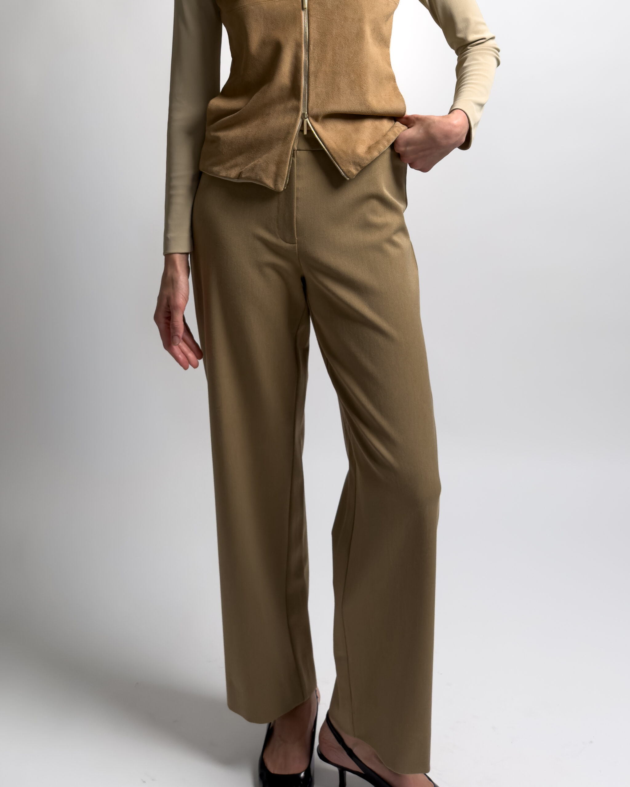 Max Mara Tailored Trousers | Beige