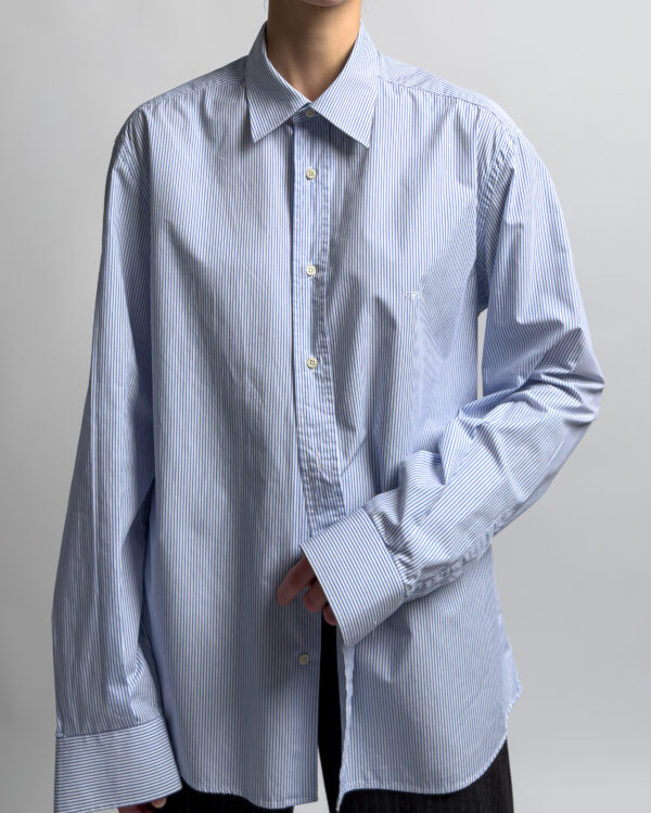 Valentino Pinstripe Dress Shirt | Light Blue