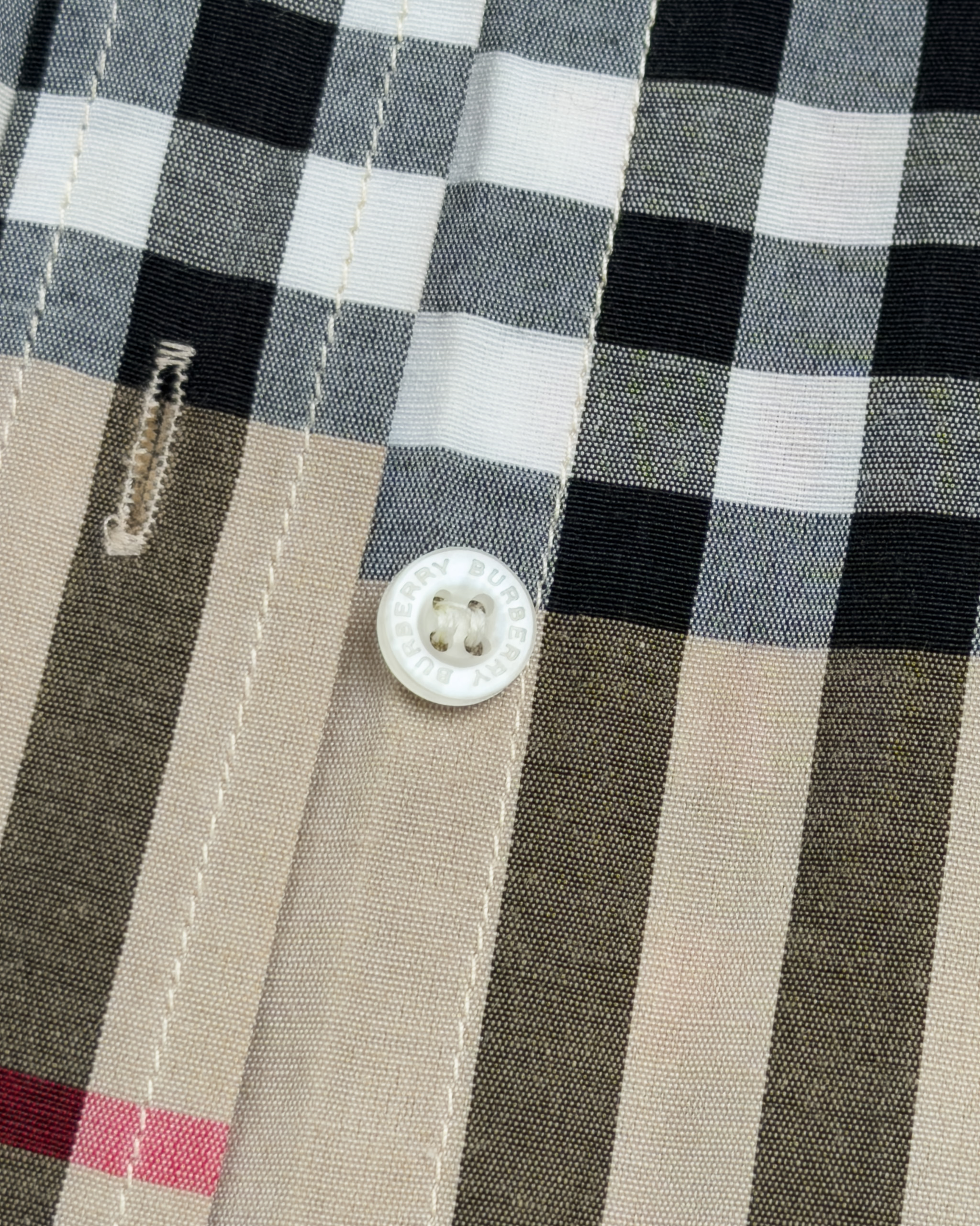 Burberry Brit Nova Check Cotton Shirt | Beige