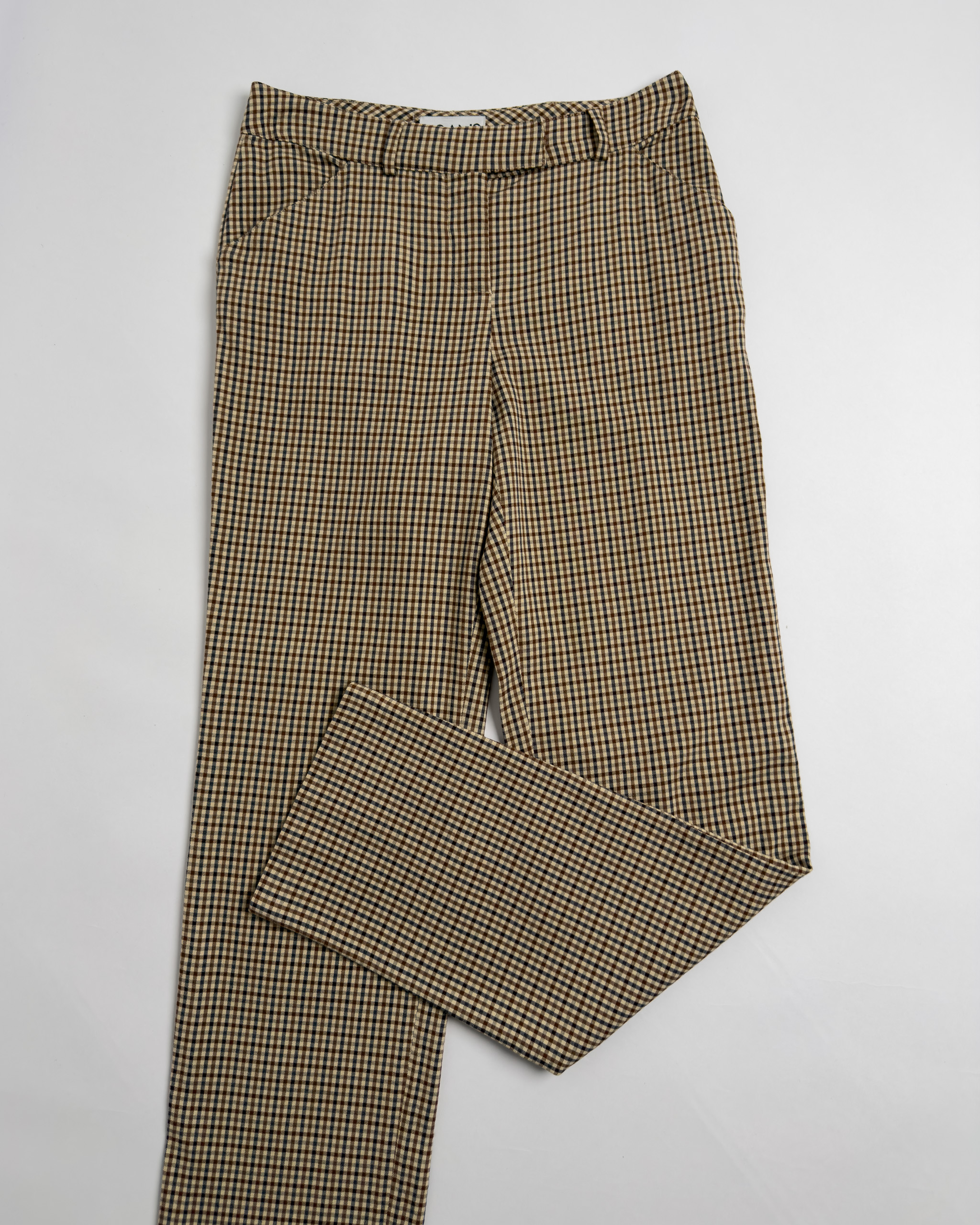 Dolce & Gabbana Check Trousers | Beige