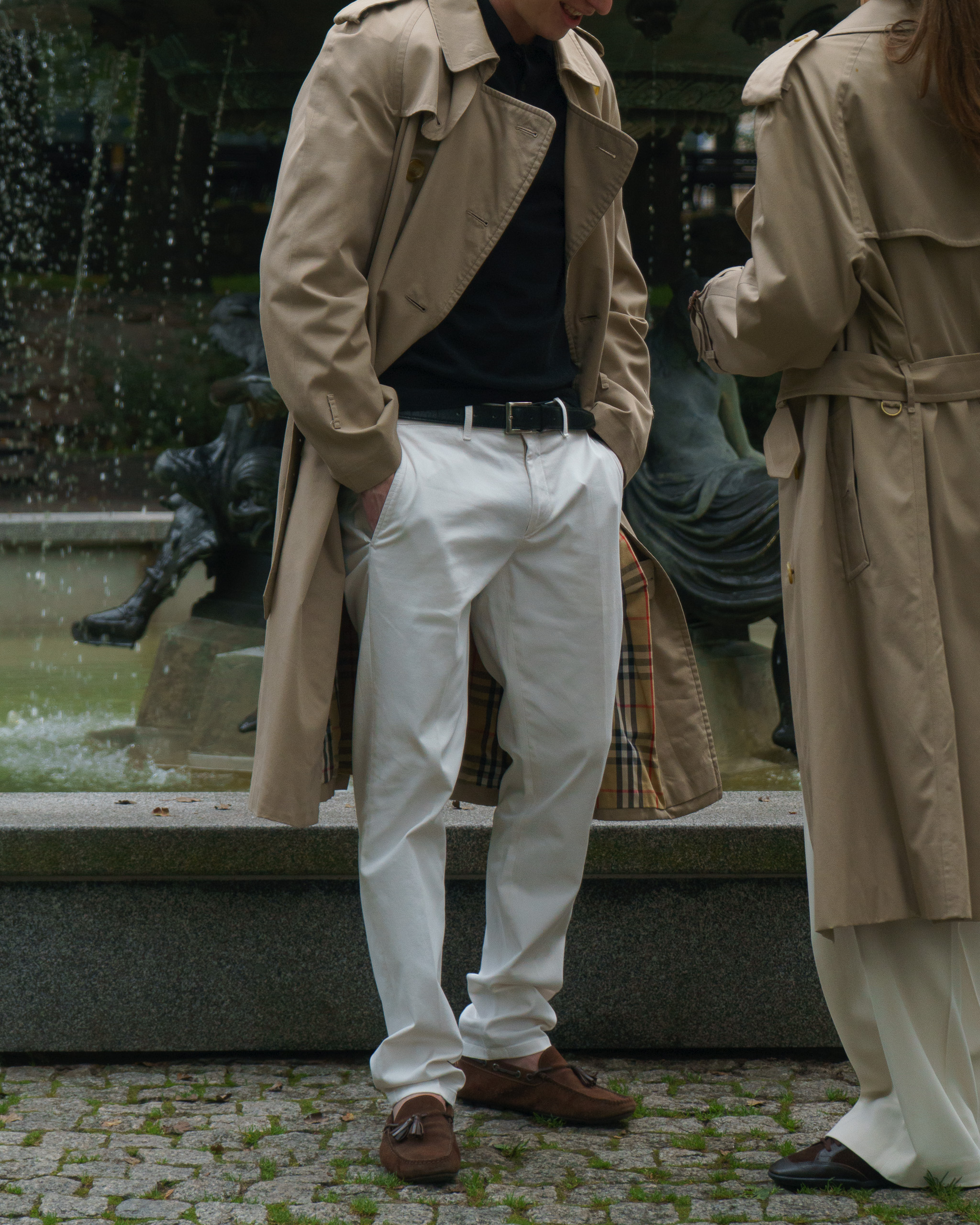 Burberry Belted Trench Coat | Beige