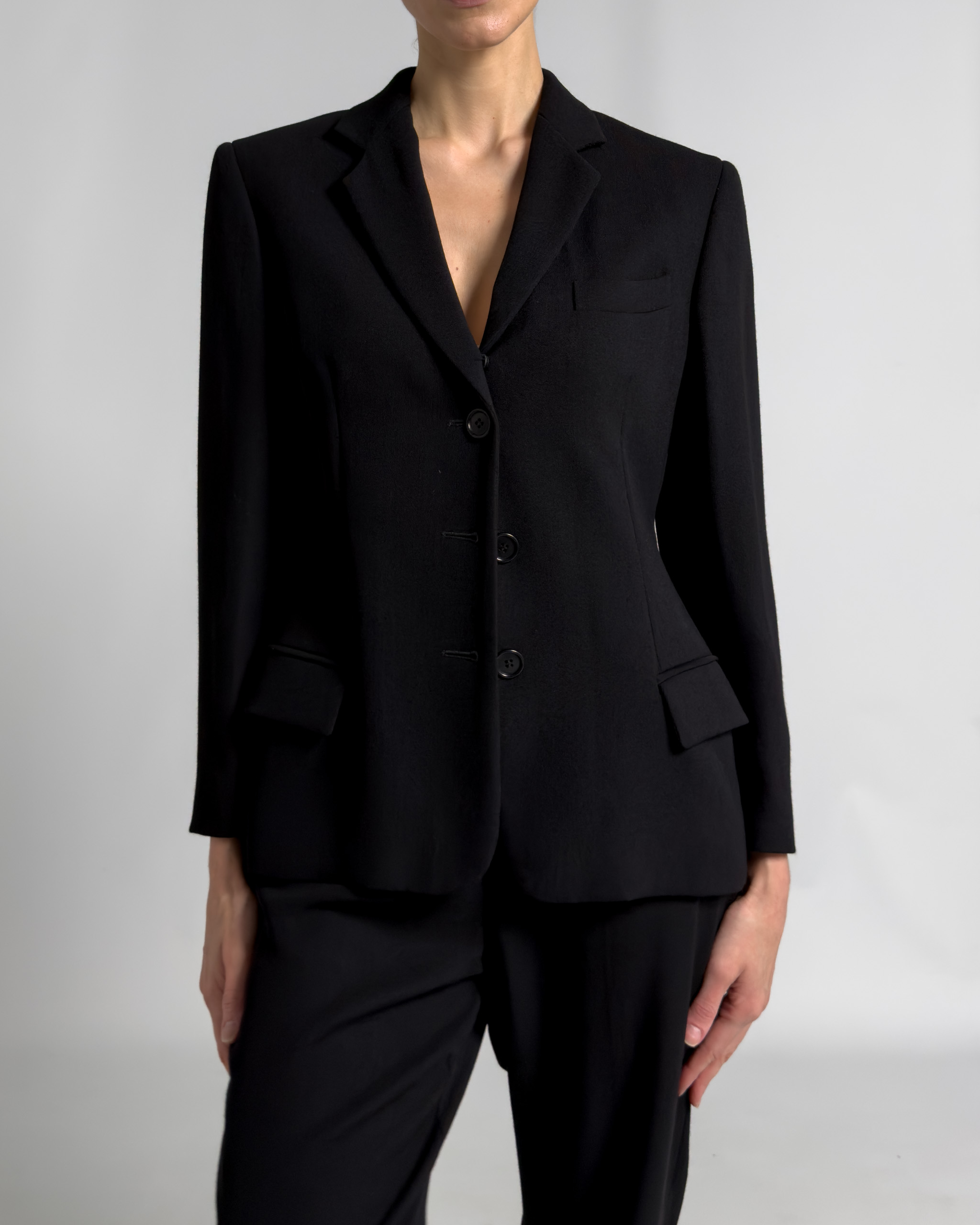 Max Mara Wool Suit | Black